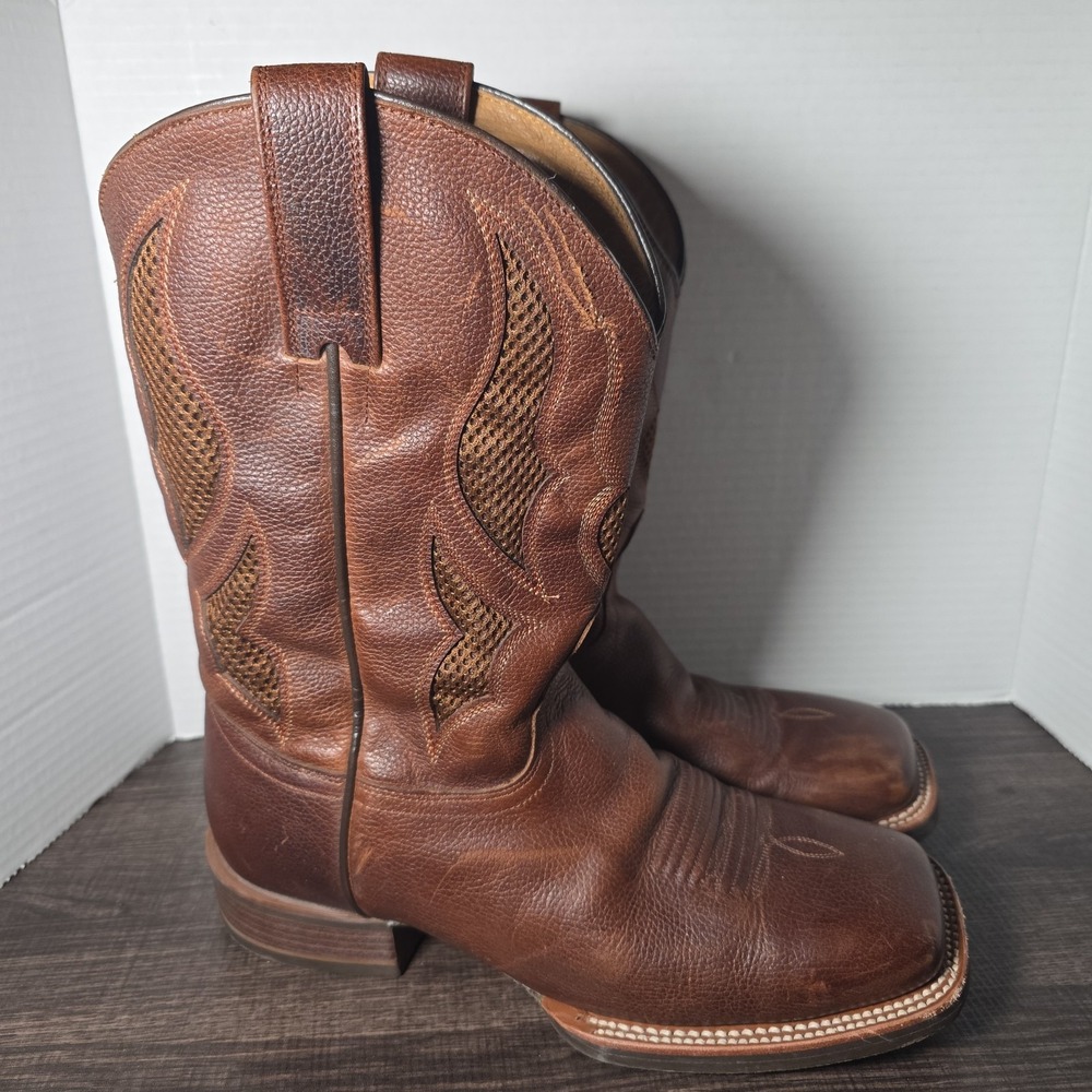 Cody James Maximo Xero Gravity Boots Men's Size 8.5 D Wide Brown Leather